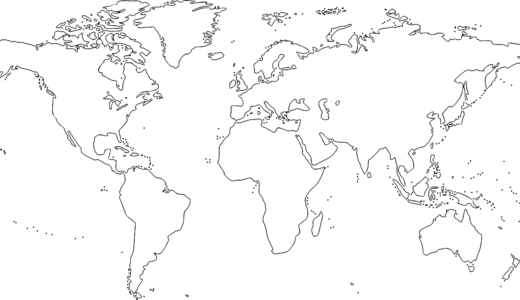 中学地理攻略に!白地図学習法